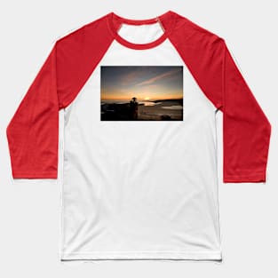 Cullercoats Lifeboat Station Sunrise Baseball T-Shirt